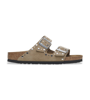 sandali-in-pelle-marrone-arizona-rivet