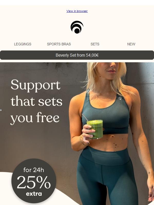 Half of Instagram wears this – for good reason. 💪