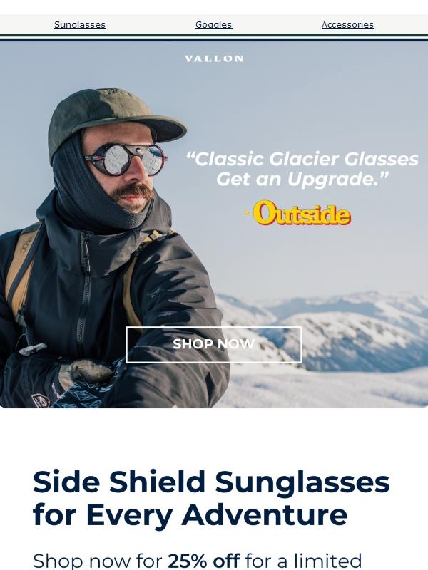 "Classic Glacier Glasses Get an Upgrade"