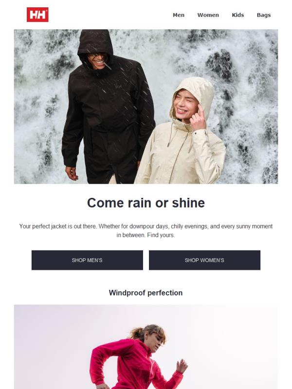 Weatherproof your spring wardrobe