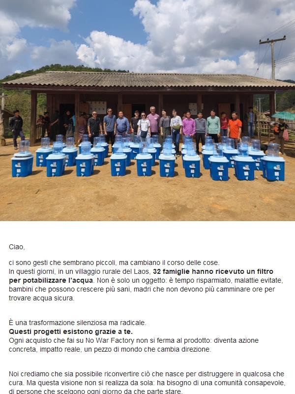 Dall'acqua nasce tutto: grazie per ciò che rendiamo possibile insieme