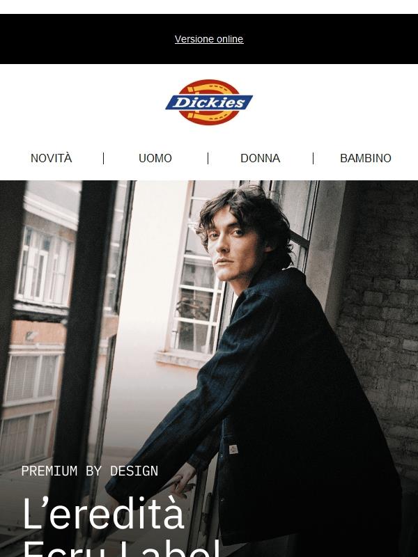 Esplora la nostra collezione premium Ecru Label