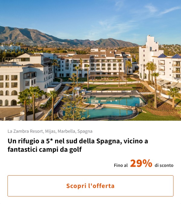 Un rifugio a 5* nel sud della Spagna, vicino a fantastici campi da golf