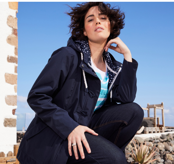 Giacca HYPRAR di softshell idrorepellente con alamari