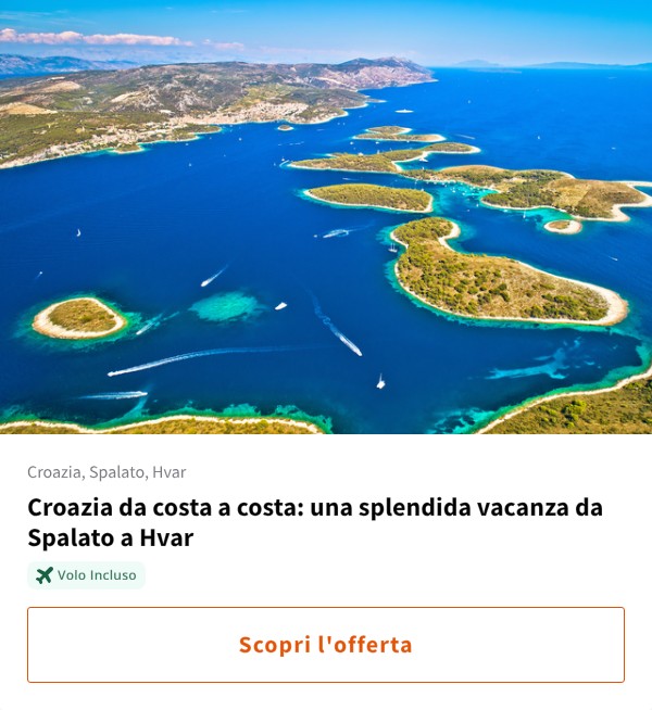Croazia da costa a costa: una splendida vacanza da Spalato a Hvar