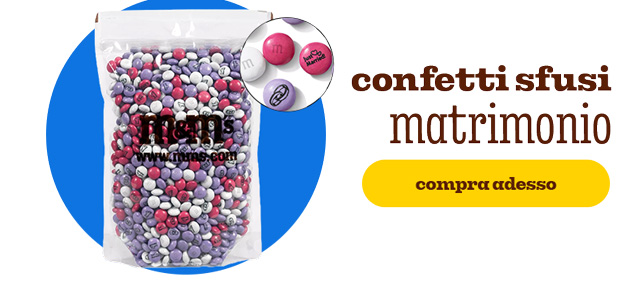 CONFETTI SFUSI MATRIMONIO