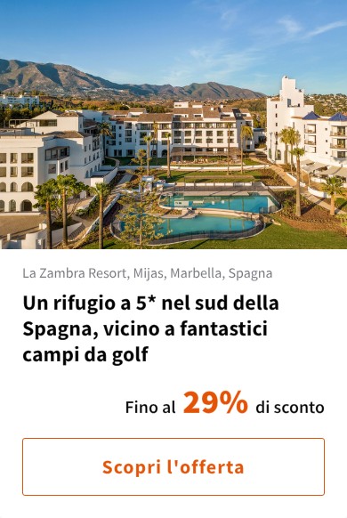Un rifugio a 5* nel sud della Spagna, vicino a fantastici campi da golf