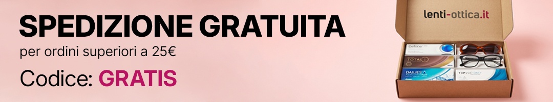 Spedizione gratuita per ordini superiori a 25€. Codice: GRATIS