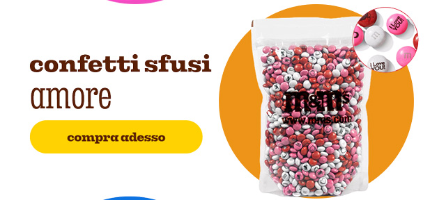 CONFETTI SFUSI  AMORE