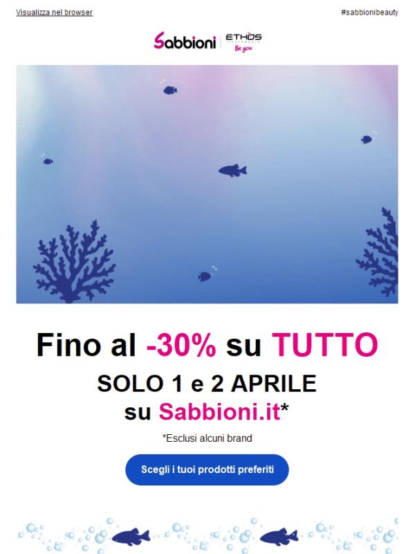 Non è un scherzo! 🐟