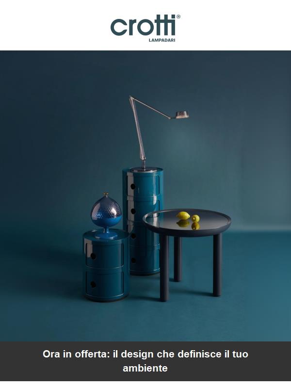 Fino al -30% sui brand iconici del design