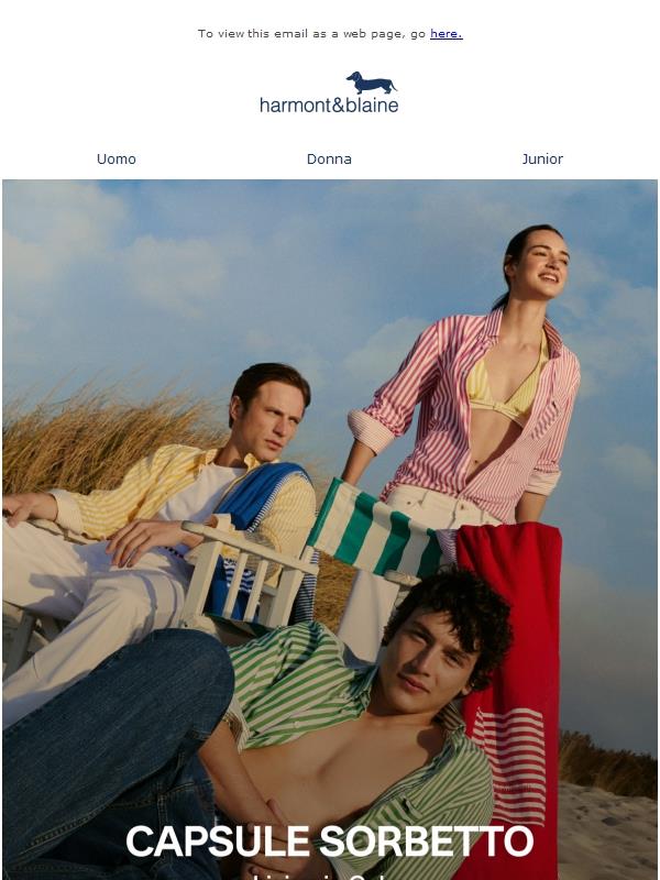 Scopri la nuova Capsule Sorbetto