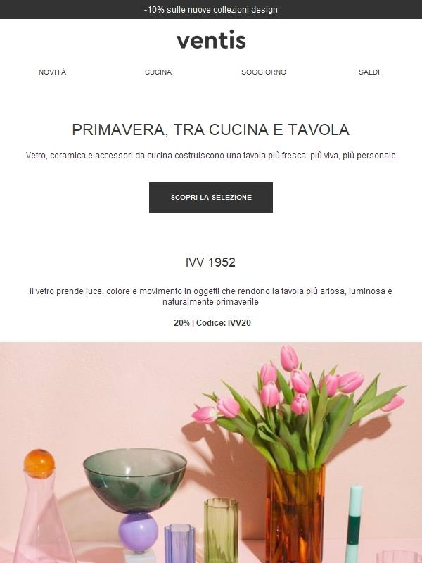 La tavola di primavera