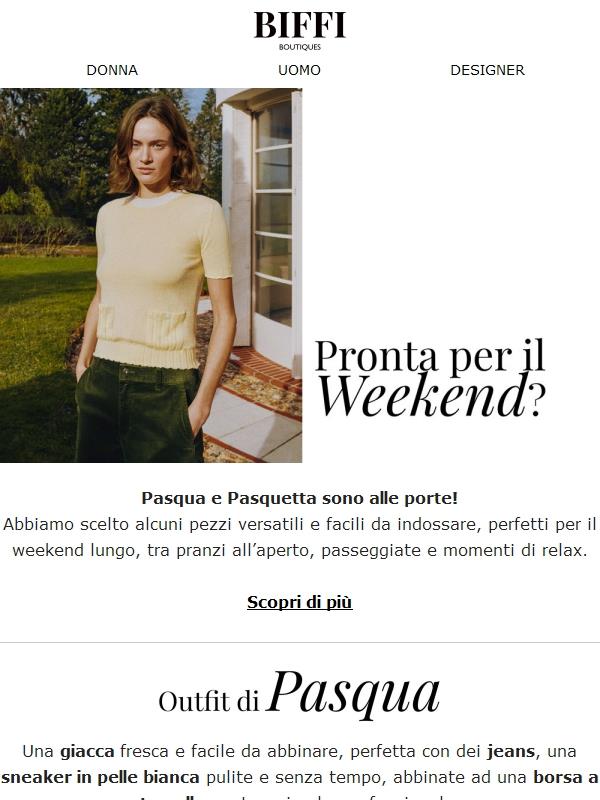 Outfit veloci e chic per il tuo weekend di Pasqua