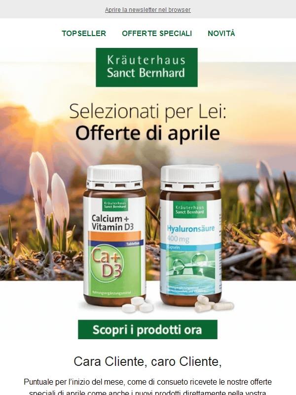 Offerte di aprile