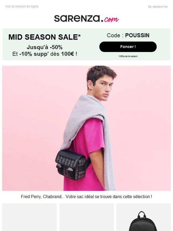 Fred Perry, Chabrand… Vous n’avez pas encore l’un de ces sacs 👀