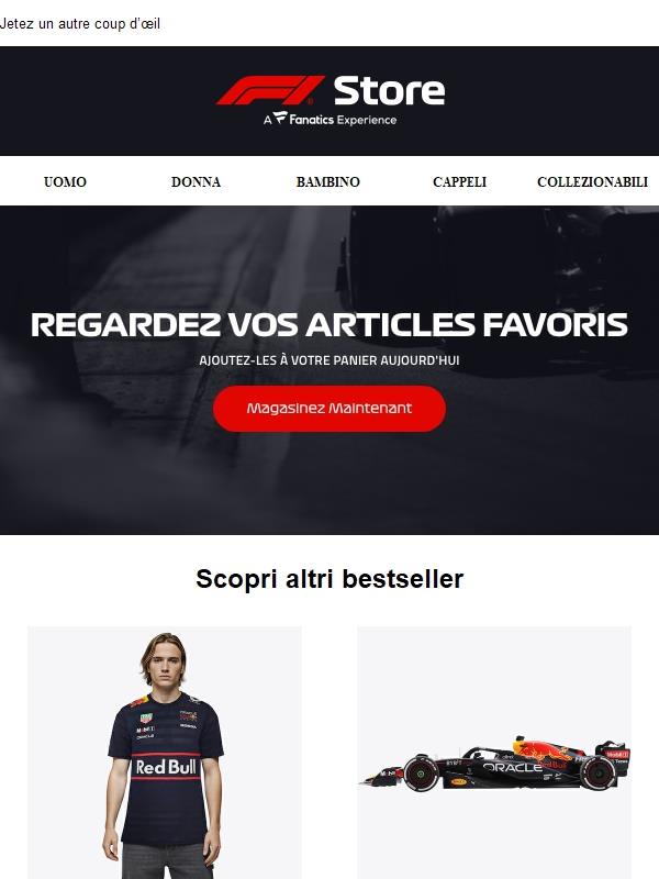 Tous vos articles favoris sont ici