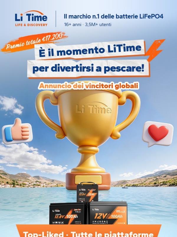 🎣 Chi ha vinto il primo posto? La lista dei vincitori del torneo di pesca LiTime è stata svelata!