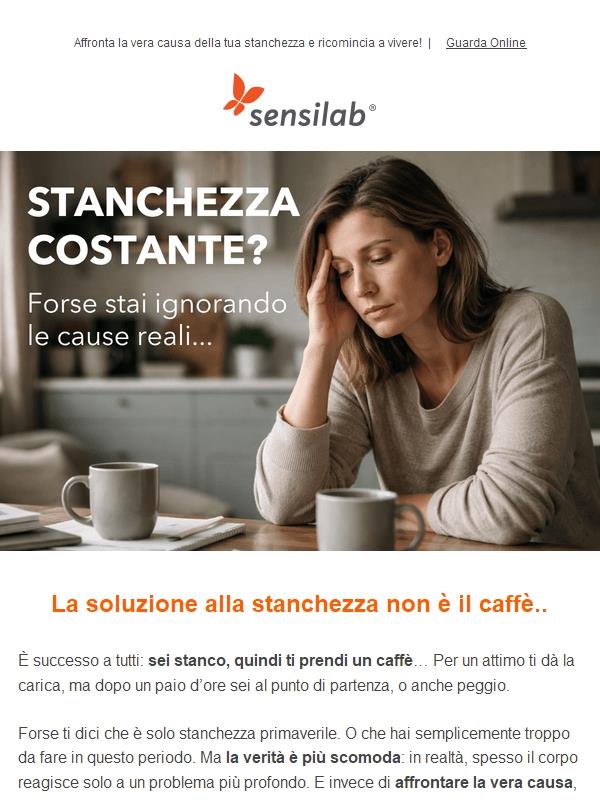 Qual è la causa di una stanchezza continua?😔