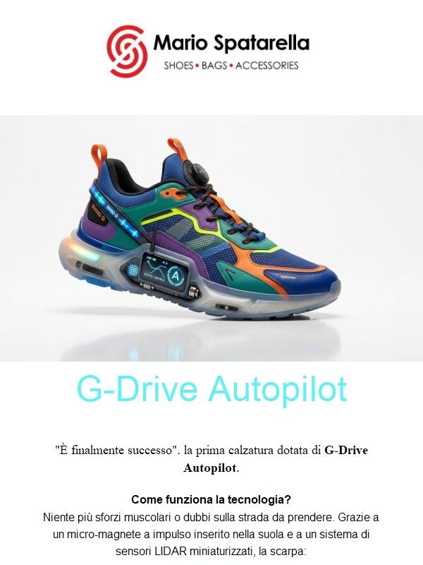 LA SCARPA CHE CAMMINA DA SOLA E' ARRIVATA!