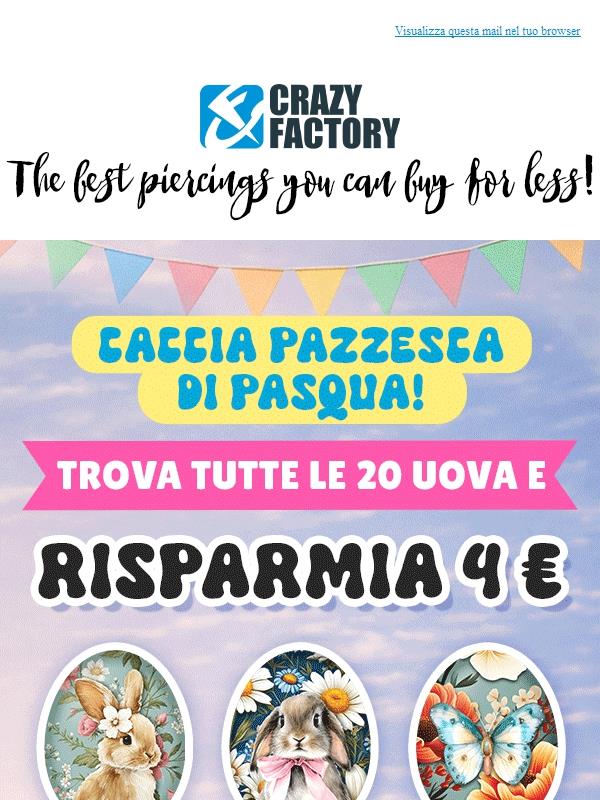 La nostra caccia alle uova di Pasqua ha inizio! 🐰🎁 Trova tutte le uova di Pasqua e risparmia 4 euro,