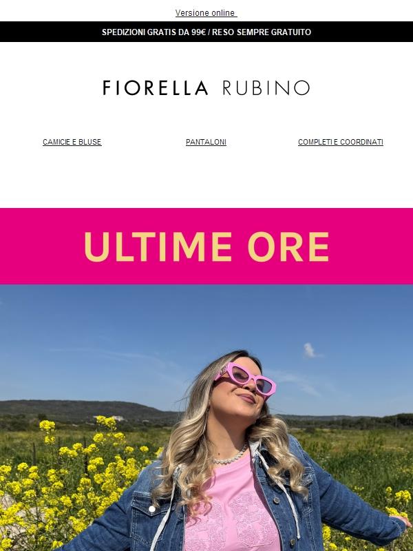 -20% sul secondo capo meno caro ✈️ ULTIME ORE