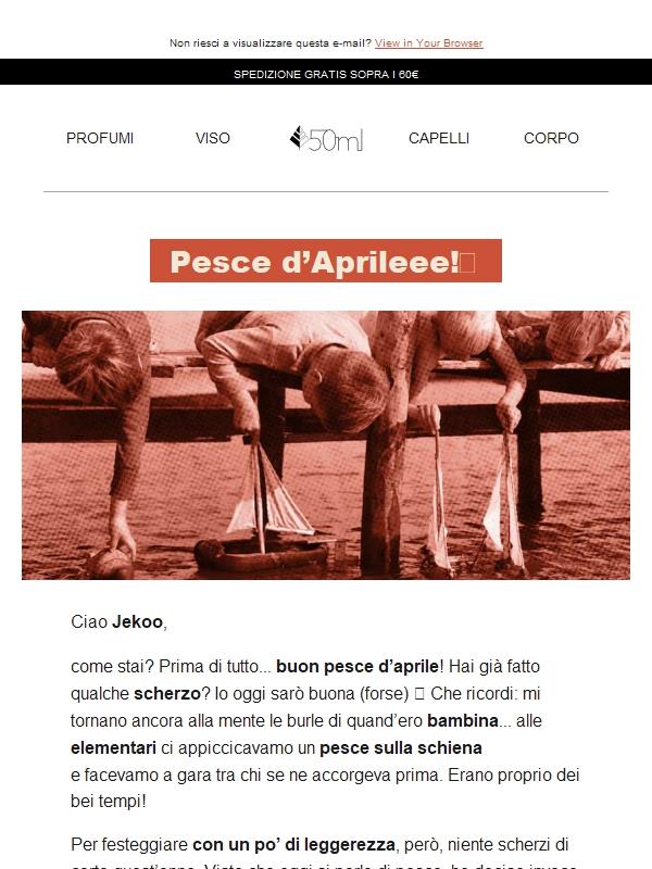 Jekoo, pesce d'aprileee!🐟