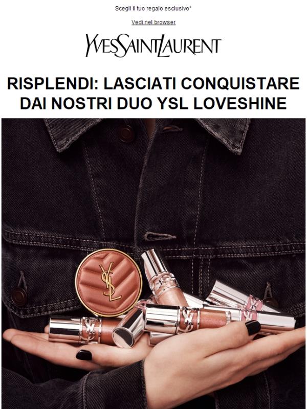 Lasciati conquistare dai nostri fantastici duo YSL Loveshine