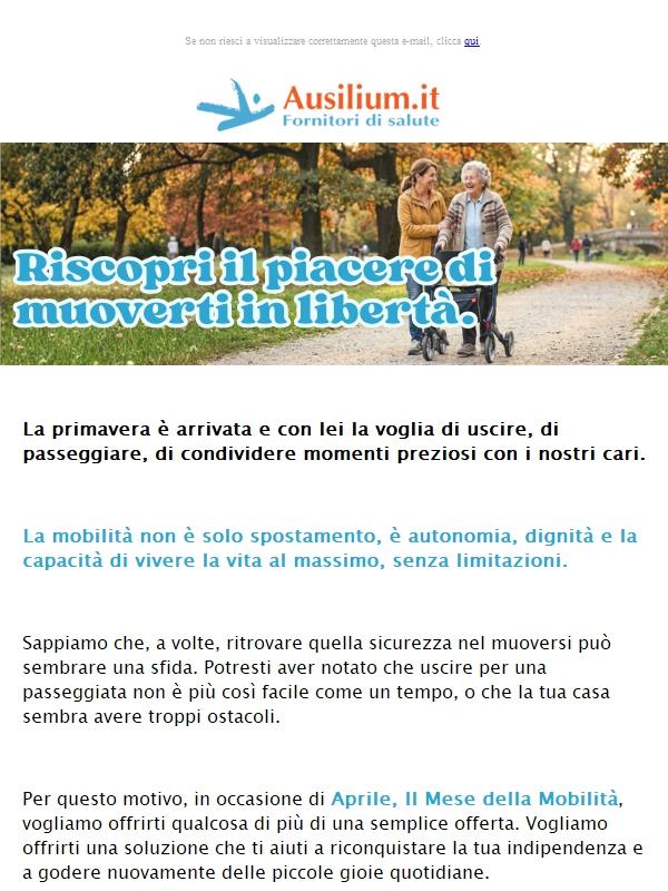 🌸 Aprile: Il Mese della Mobilità - Sconti del 10%