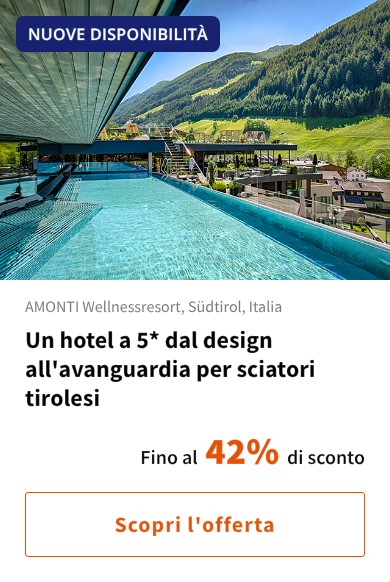 Un hotel a 5* dal design all'avanguardia per sciatori tirolesi