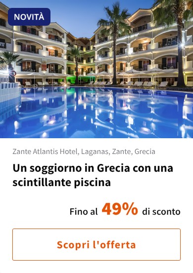 Un soggiorno in Grecia con una scintillante piscina