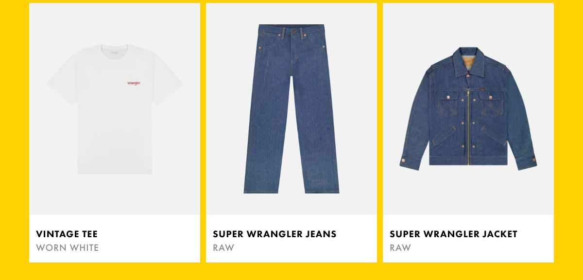 SUPER WRANGLER JEANS