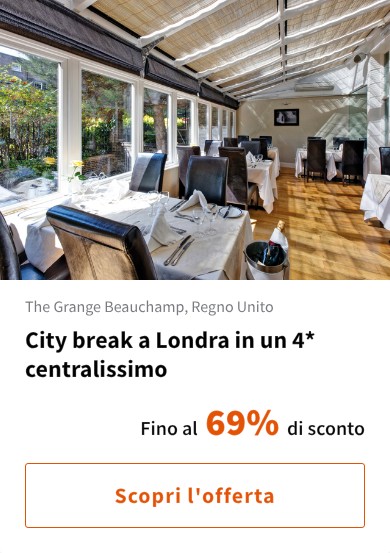 City break a Londra in un 4* centralissimo