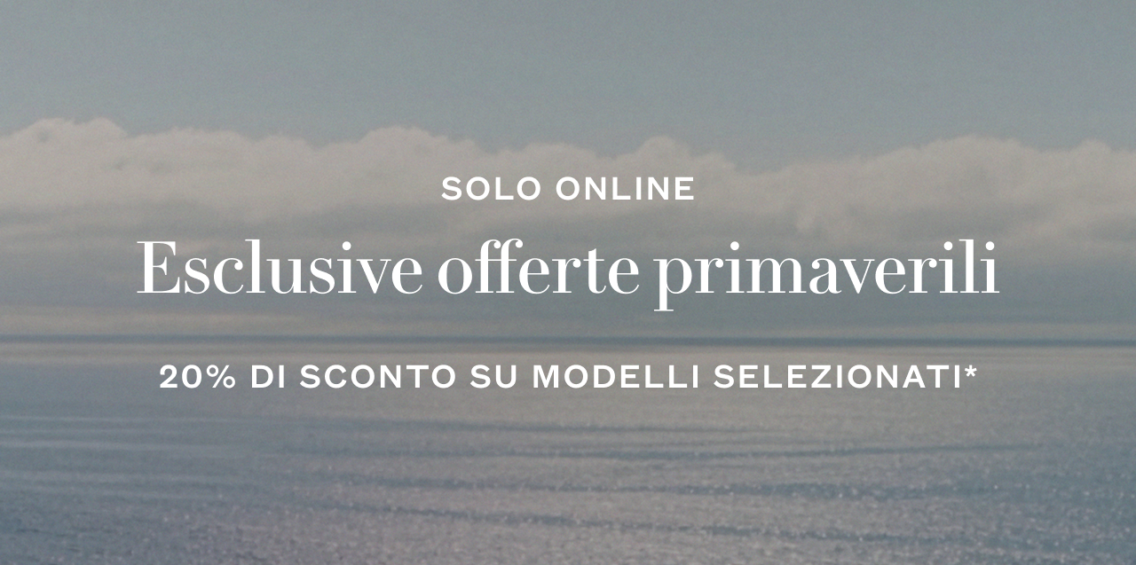 Esclusive offerte primaverili