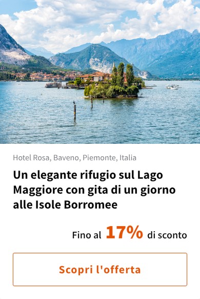 Un elegante rifugio sul Lago Maggiore con gita di un giorno alle Isole Borromee