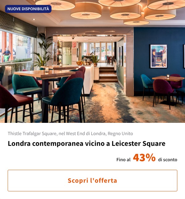 Londra contemporanea vicino a Leicester Square