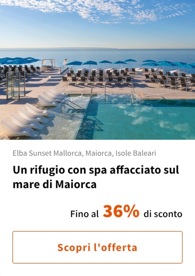 Un rifugio con spa affacciato sul mare di Maiorca