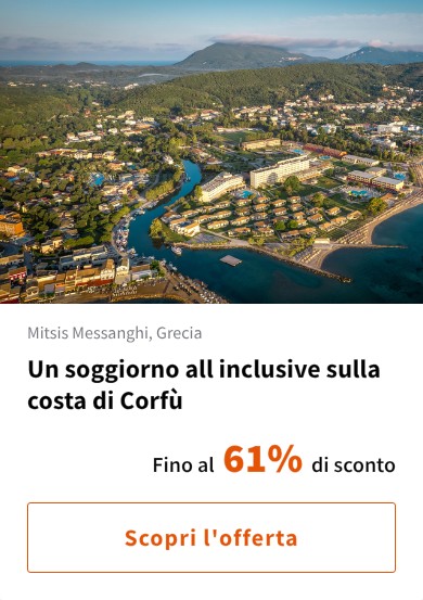 Un soggiorno all inclusive sulla costa di Corfù
