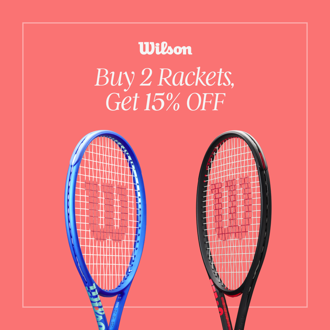 ACQUISTA 2 RACCHETTE E OTTIENI UNO SCONTO DEL 15%