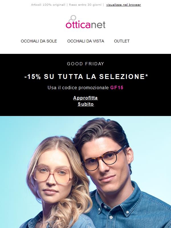 Good Friday 🌿🌷Solo Oggi 15% in meno