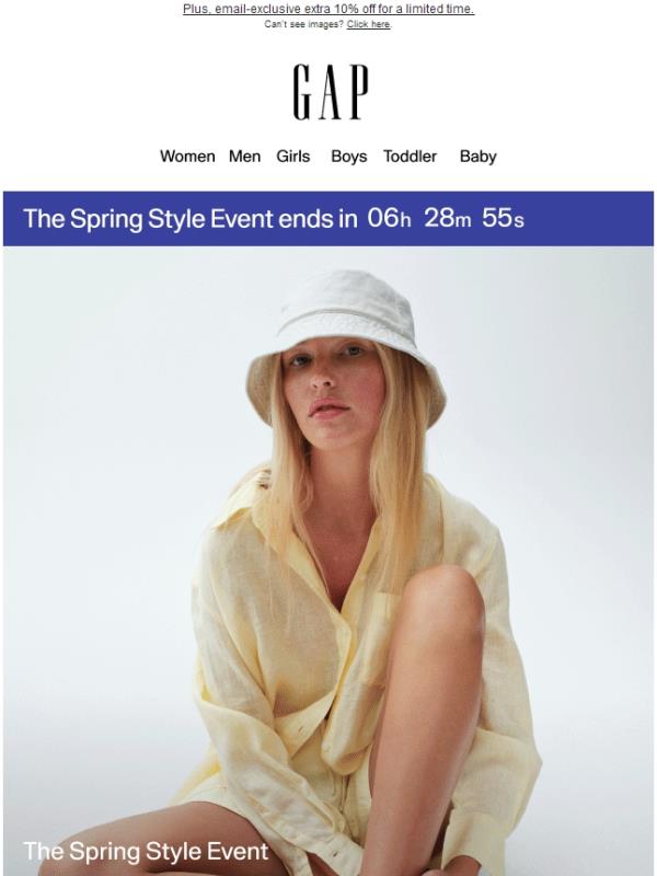 Disappearing soon: take 50% off your purchase by midnight