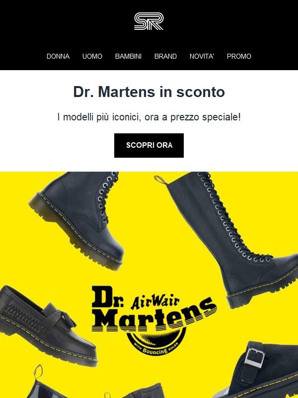Dr. Martens in sconto: scegli il tuo modello preferito