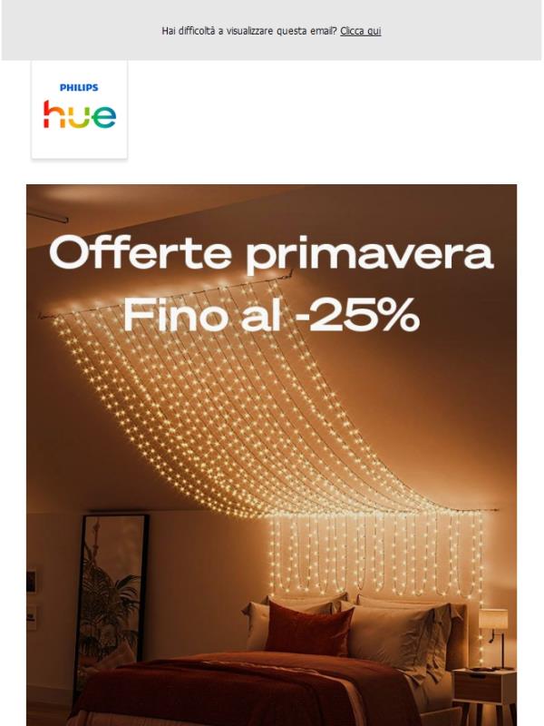 Spring sale finisce presto! Fino al -25%