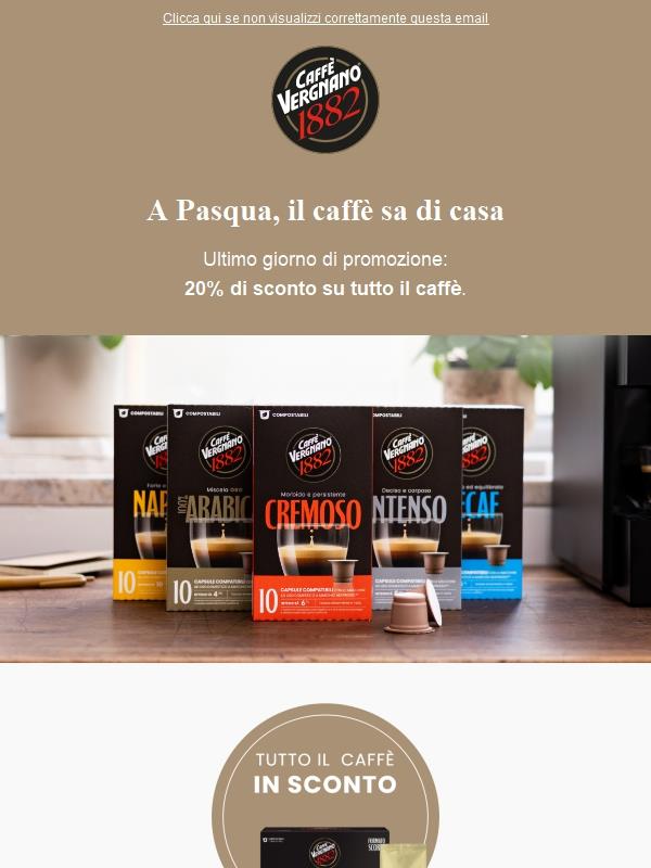 ☕ A Pasqua, il caffè sa di casa 🏠