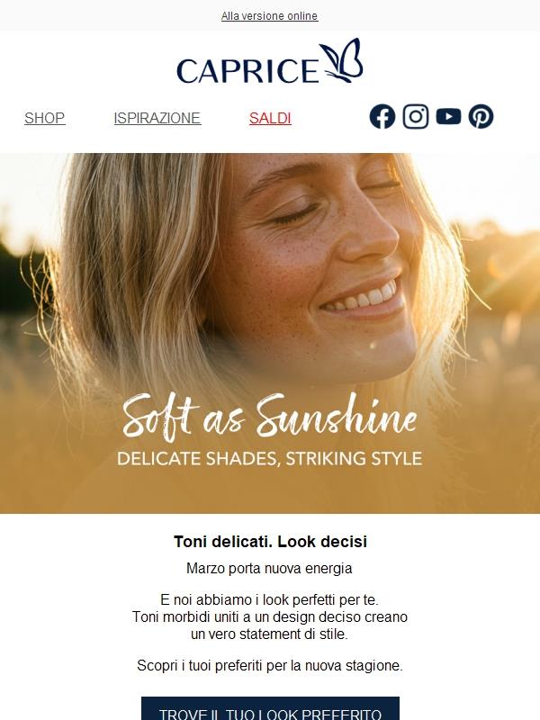 🌼 I tuoi nuovi preferiti: colori delicati, grande impatto