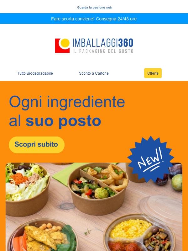 🌟 Novità! La ciotola da asporto che puoi creare tu 🥗