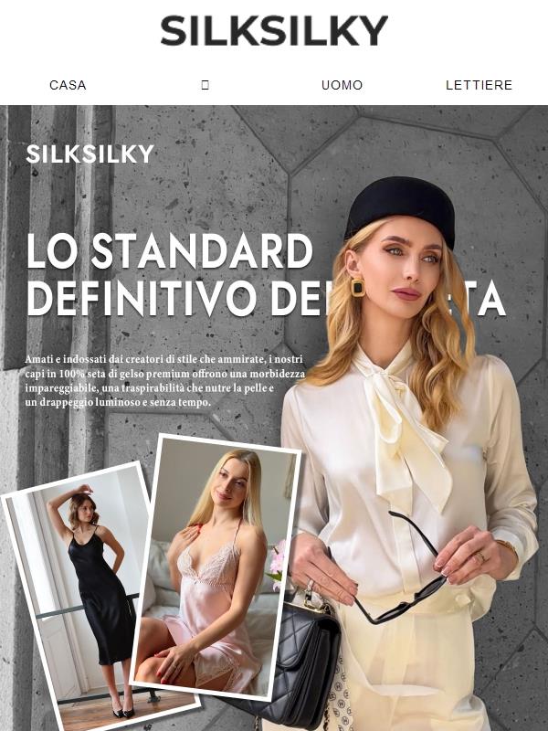 Gli influencer amano questa seta