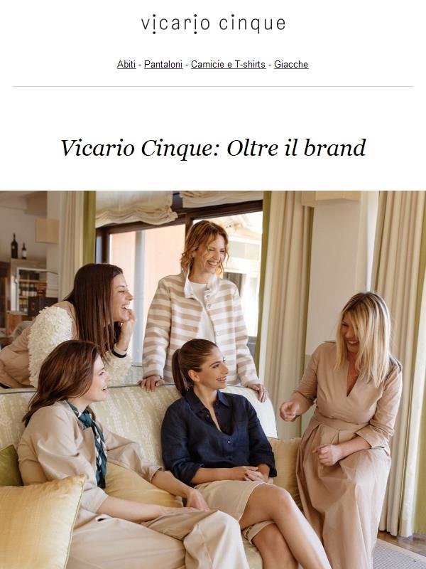Vicario Cinque: Oltre il brand