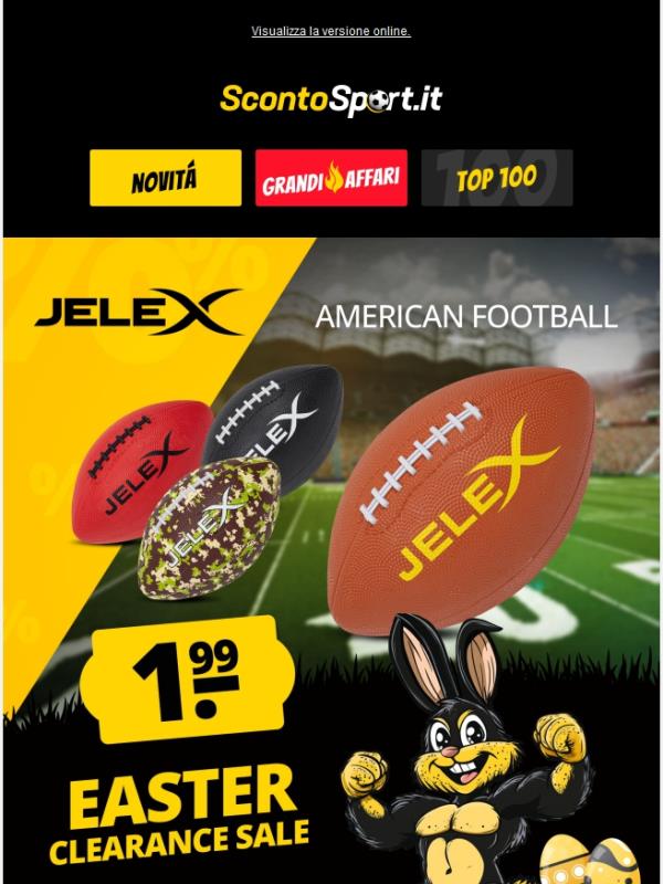 Offerte imperdibili di Pasqua 🤑 Articoli sportivi a partire da 1,99 €!