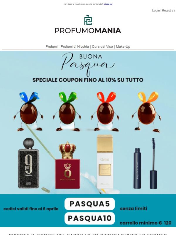 🐣Il Nostro Regalo di Pasqua - Fino al 10% EXTRA